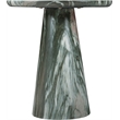 Meridian Furniture Cassino Green Concrete Indoor / Outdoor End Table