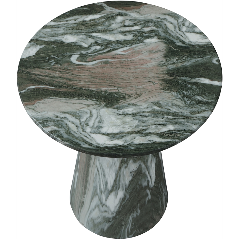 Meridian Furniture Cassino Green Concrete Indoor / Outdoor End Table