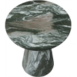 Meridian Furniture Cassino Green Concrete Indoor / Outdoor End Table