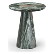 Meridian Furniture Cassino Green Concrete Indoor / Outdoor End Table