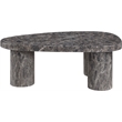Meridian Furniture Teramo Brown Concrete Indoor / Outdoor Coffee Table