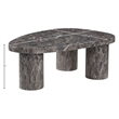 Meridian Furniture Teramo Brown Concrete Indoor / Outdoor Coffee Table