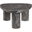 Meridian Furniture Teramo Brown Concrete Indoor / Outdoor Coffee Table