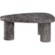 Meridian Furniture Teramo Brown Concrete Indoor / Outdoor Coffee Table