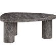 Meridian Furniture Teramo Brown Concrete Indoor / Outdoor Coffee Table