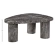 Meridian Furniture Teramo Brown Concrete Indoor / Outdoor Coffee Table