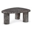 Meridian Furniture Teramo Brown Concrete Indoor / Outdoor Coffee Table