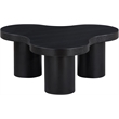 Meridian Furniture Cove Black Oak Veneer And Solid Wood Coffee Table