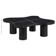 Meridian Furniture Cove Black Oak Veneer And Solid Wood Coffee Table