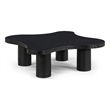 Meridian Furniture Cove Black Oak Veneer And Solid Wood Coffee Table