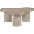 Meridian Furniture Cove Natural Oak Veneer And Solid Wood Coffee Table