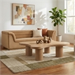 Meridian Furniture Cove Natural Oak Veneer And Solid Wood Coffee Table