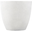 Meridian Furniture Reggio White Concrete Indoor/Outdoor End Table