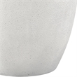 Meridian Furniture Reggio White Concrete Indoor/Outdoor End Table