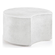 Meridian Furniture Imperia White Concrete Indoor/Outdoor Coffee Table