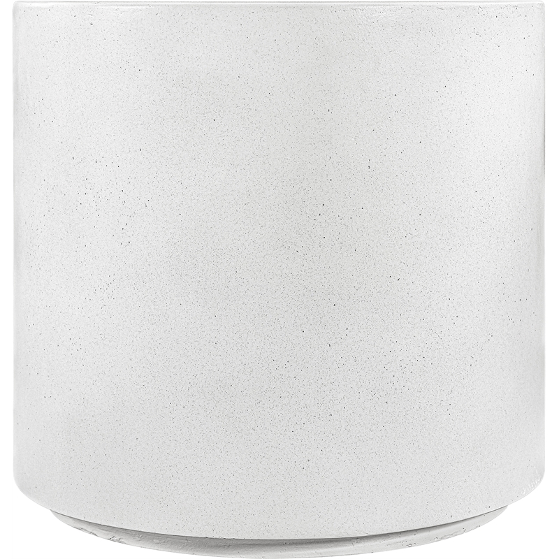 Meridian Furniture Imperia White Concrete Indoor/Outdoor End Table