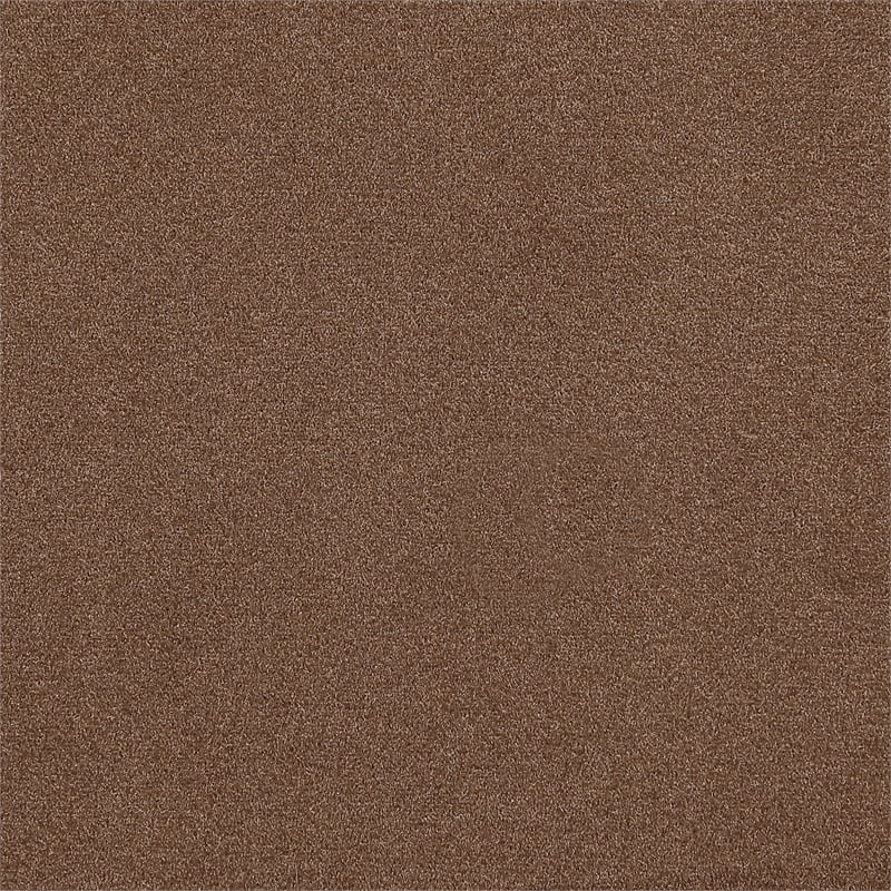 Meridian Furniture Elara Brown Velvet Upholstered Swivel Accent Chair