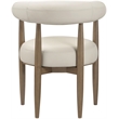 Meridian Furniture Sable Beige Vegan Leather Dining Chair (Set of 2)