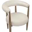 Meridian Furniture Sable Beige Vegan Leather Dining Chair (Set of 2)