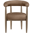 Meridian Furniture Sable Brown Vegan Leather Dining Chair (Set of 2)