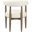Meridian Furniture Sable Cream Vegan Leather Dining Chair (Set of 2)
