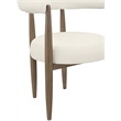 Meridian Furniture Sable Cream Vegan Leather Dining Chair (Set of 2)