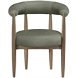 Meridian Furniture Sable Green Vegan Leather Dining Chair (Set of 2)