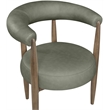 Meridian Furniture Sable Green Vegan Leather Dining Chair (Set of 2)