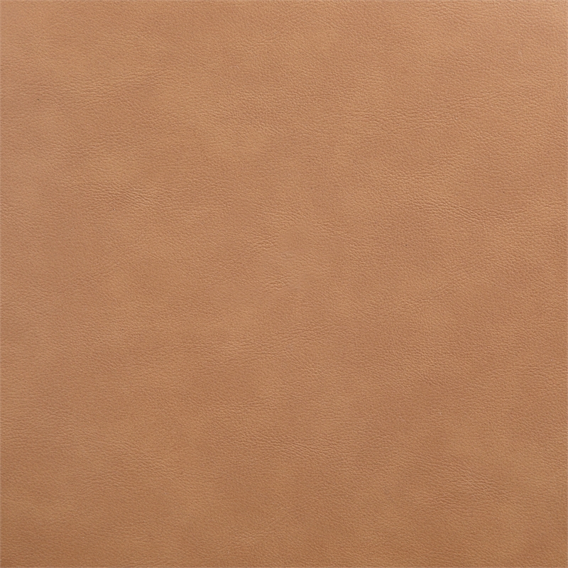Meridian Furniture Woodcrest Cognac Vegan Leather Upholstered Bench