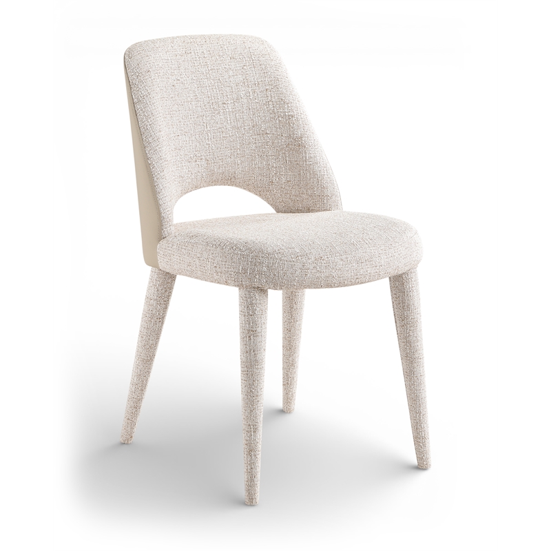Meridian Furniture Cici Beige Fabric Upholstered Dining Chair (Set of 2)
