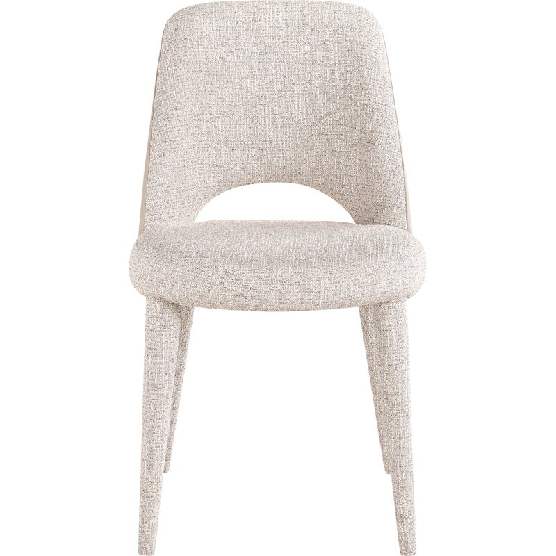 Meridian Furniture Cici Beige Fabric Upholstered Dining Chair (Set of 2)