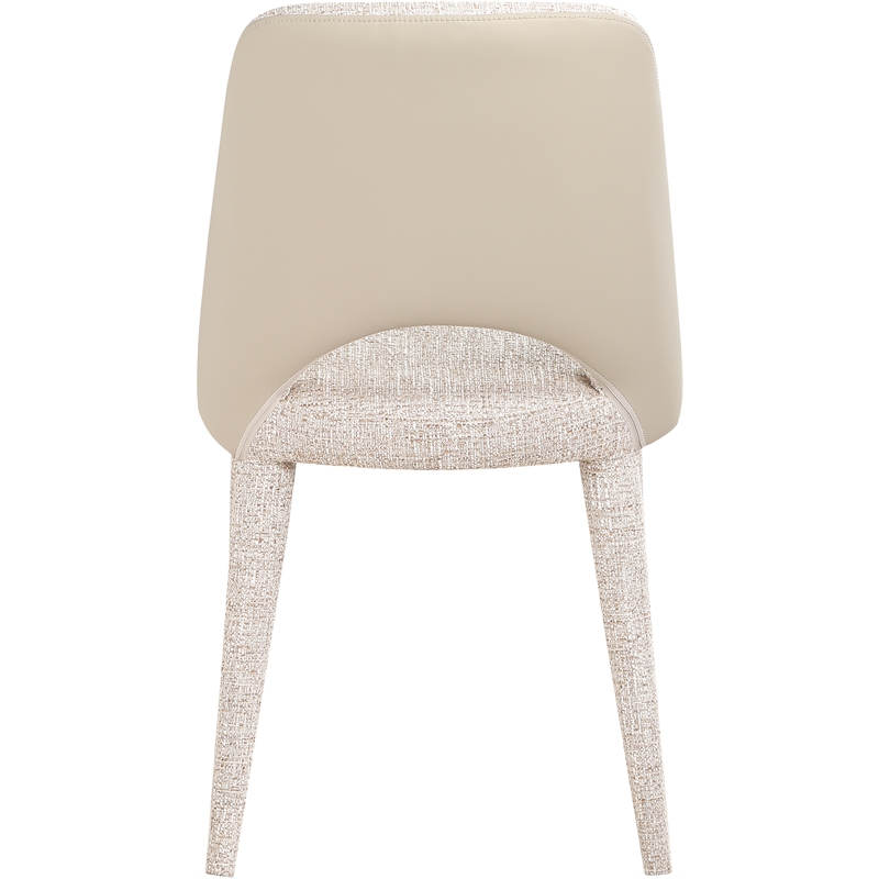 Meridian Furniture Cici Beige Fabric Upholstered Dining Chair (Set of 2)