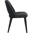 Meridian Furniture Cici Black Fabric Upholstered Dining Chair (Set of 2)