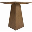 Meridian Furniture Atrium Brown Walnut Base With Cane Top Bar Height Table