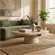 Meridian Furniture Prato Travertine Concrete Indoor/Outdoor Coffee Table
