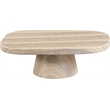 Meridian Furniture Prato Travertine Concrete Indoor/Outdoor Coffee Table