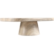 Meridian Furniture Prato Travertine Concrete Indoor/Outdoor Coffee Table