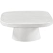 Meridian Furniture Prato White Concrete Indoor/Outdoor Coffee Table