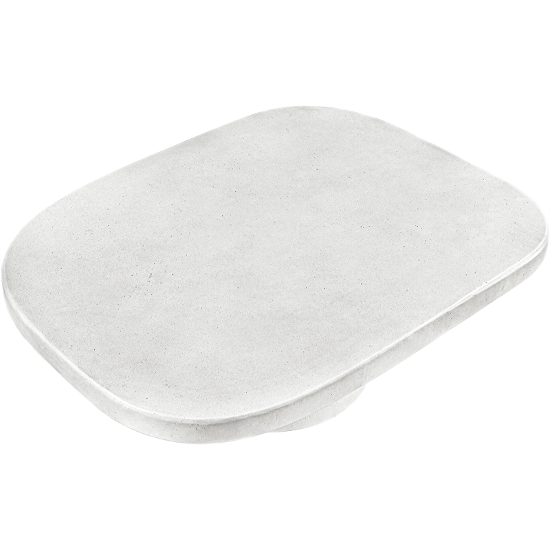 Meridian Furniture Prato White Concrete Indoor/Outdoor Coffee Table