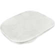 Meridian Furniture Prato White Concrete Indoor/Outdoor Coffee Table