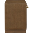 Meridian Furniture Sorell Brown Solid Wood Night Stand