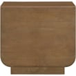 Meridian Furniture Sorell Brown Solid Wood Night Stand
