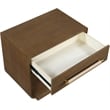 Meridian Furniture Sorell Brown Solid Wood Night Stand