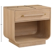 Meridian Furniture Sorell Natural Solid Wood Night Stand