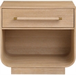 Meridian Furniture Sorell Natural Solid Wood Night Stand