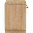 Meridian Furniture Sorell Natural Solid Wood Night Stand