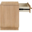 Meridian Furniture Sorell Natural Solid Wood Night Stand