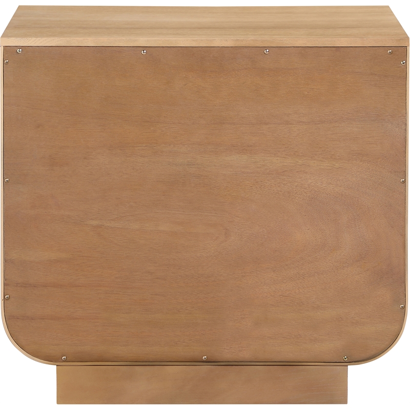 Meridian Furniture Sorell Natural Solid Wood Night Stand