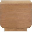 Meridian Furniture Sorell Natural Solid Wood Night Stand