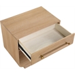 Meridian Furniture Sorell Natural Solid Wood Night Stand